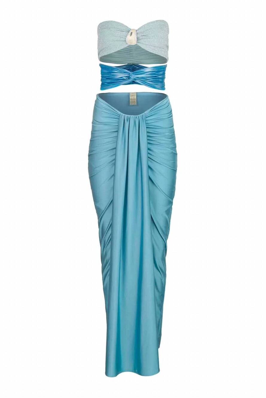 NEW BAOBAB women's giselle maxi dress in reef